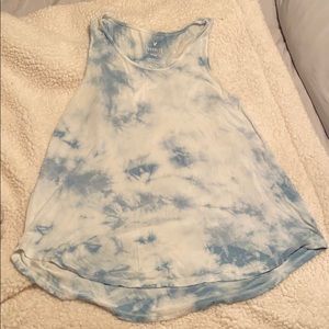 medium tye dye american eagle soft tank
